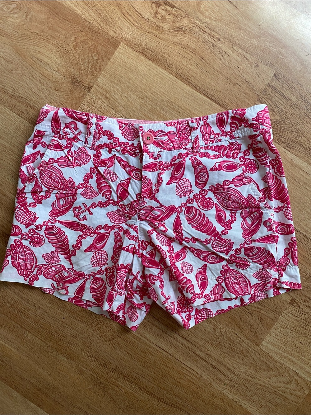 Lilly Pulitzer Fallen in Love Callahan Cotton Shorts